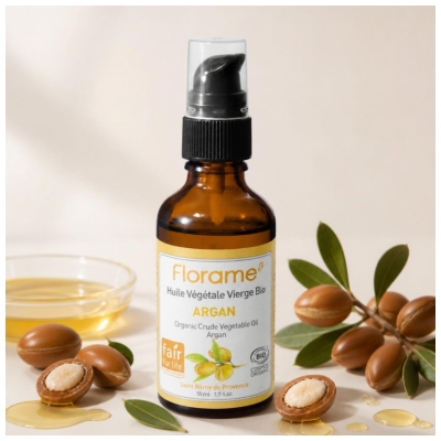 Florame Huile Végétale Argan Vierge Bio 50 ml