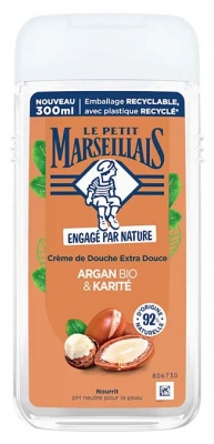 Le Petit Marseillais Crème de Douche Extra Douce Karité & Argan Bio 300 ml