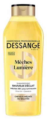 Dessange Mèches Lumières Shampoing Raviveur d'Éclat Cheveux Balayés ou Méchés 280 ml