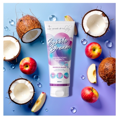 Les Secrets de Loly Shampoing Enfants Bubble Dream Nettoie en Douceur 250 ml