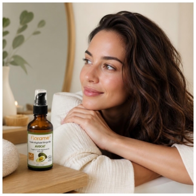 Florame Huile Végétale Vierge d'Avocat Bio 50 ml