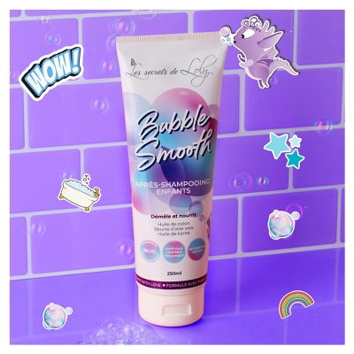 Les Secrets de Loly Après-Shampoing Enfant Bubble Smooth Démêle et Nourrit 250 ml