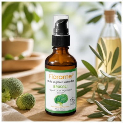 Florame Huile Végétale Vierge de Brocoli Bio 50 ml