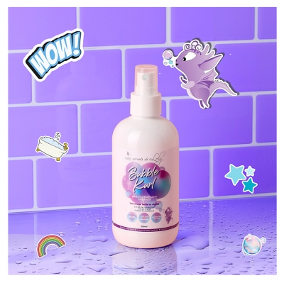 Les Secrets de Loly Bubble Kurl Spray Démêlant Enfant Facile et Rapide 250 ml