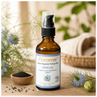 Florame Huile Végétale Vierge de Nigelle Bio 50 ml