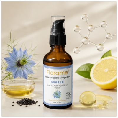 Florame Huile Végétale Vierge de Nigelle Bio 50 ml