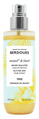 Berdoues Brume Pailleté Corps et Cheveux Monoï & Tiaré 200 ml