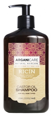 Arganicare Shampooing Accélérateur de Croissance Ricin