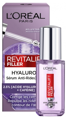 L'Oréal Paris Revitalift Filler Hyaluron Sérum Anti-Rides Yeux Peaux Matures 20 ml