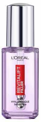L'Oréal Paris Revitalift Filler Hyaluron Sérum Anti-Rides Yeux Peaux Matures 20 ml