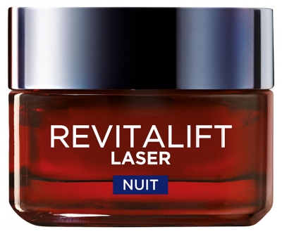 L'Oréal Paris Revitalift Laser Soin Anti-Âge Nuit Triple Action Peaux Matures 50 ml