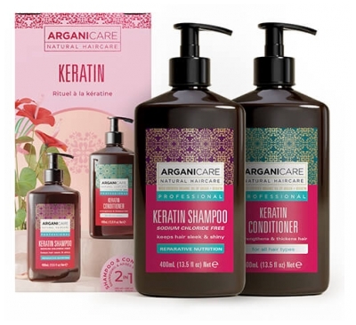 Arganicare Coffret Duo Réparateur Keratin