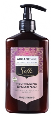 Arganicare Shampooing Brillance Ultime Protéine de Soie