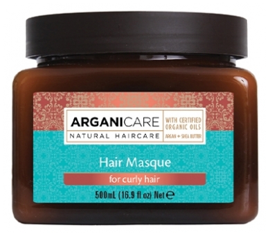 Arganicare Masque Nourrissant Réparateur Cheveux Bouclés Argan