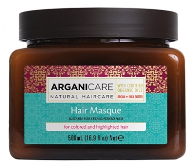 Arganicare Masque Nourrissant Réparateur Cheveux Colorés Argan
