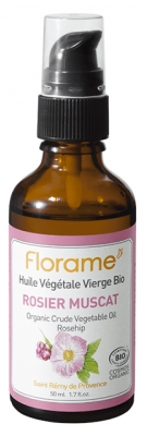 Florame Huile Végétale Vierge de Rosier Muscat Bio 50 ml