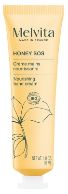 Melvita Honey SOS Crème Mains Nourrissante au Miel Bio 30 ml