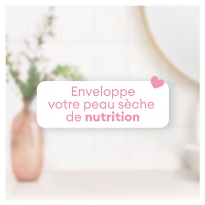 Cadum Crème Lavante Surgras Huile de Coco Peaux Sèches à Très Sèches 1 L