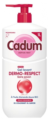 Cadum Maison Peaux Sensibles Crème Lavante Dermo-Respect 1 l