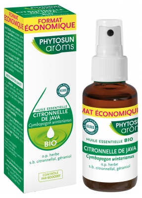 Phytosun Arôms Citronnelle de Java / Cymbopogon Winterianus Bio 30 ml