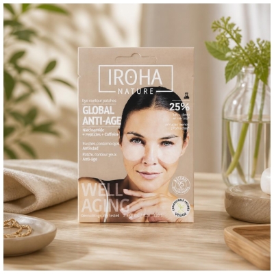 Iroha Nature Global Eye Care Anti-Age 2 Patchs Yeux