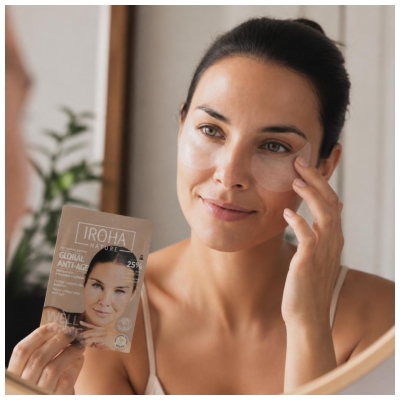 Iroha Nature Global Eye Care Anti-Age 2 Patchs Yeux