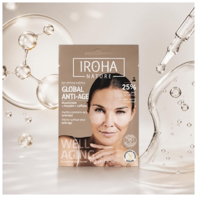 Iroha Nature Global Eye Care Anti-Age 2 Patchs Yeux