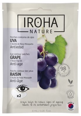 Iroha Nature Contour des Yeux Raisin 2 Patchs