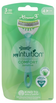 Wilkinson Rasoir Femme Jetable Myintuition Xtreme 3 Sensitive X 4