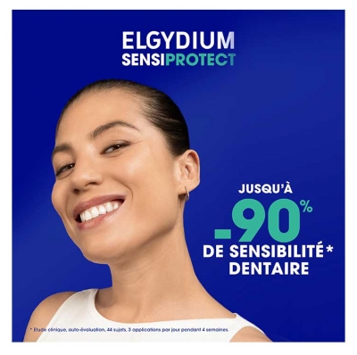 Elgydium Sensiprotect Dentifrice Quotidien Dents Sensibles Lot de 2 x 75 ml