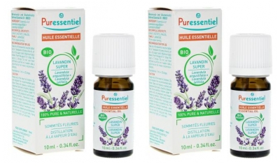 Huile Essentielle de Lavandin Bio - Lot de 2 x 10 ml