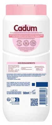 Cadum Crème Lavante Surdoux Crème d'Amande Effet Peau de Bébé 500 ml