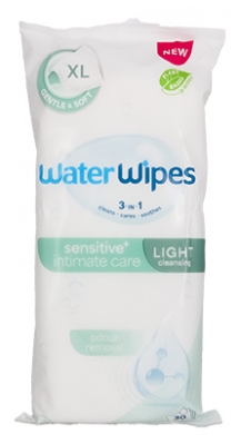 Waterwipes 3en1 30 Lingettes XL Nettoyantes Intimes