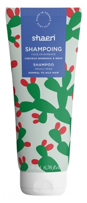 Shaeri Shampoing Figue de Barbarie Cheveux Normaux à Gras 200 ml