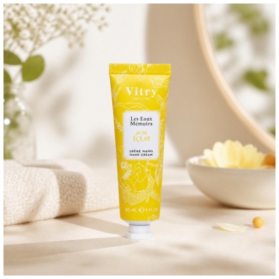 Vitry Les Eaux Mémoires Jaune Éclat Crème Mains 30 ml