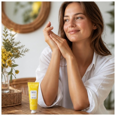 Vitry Les Eaux Mémoires Jaune Éclat Crème Mains 30 ml