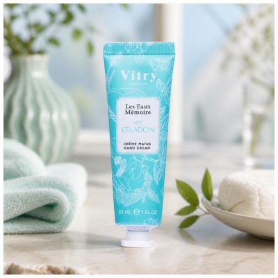 Vitry Les Eaux Mémoires Vert Céladon Crème Mains 30 ml