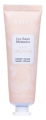 Vitry Les Eaux Mémoires Blanc Organdi Crème Mains 30 ml