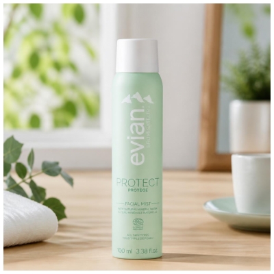 Evian Brumisateur Protège Bio 100 ml