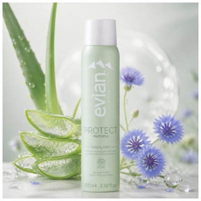 Evian Brumisateur Protège Bio 100 ml