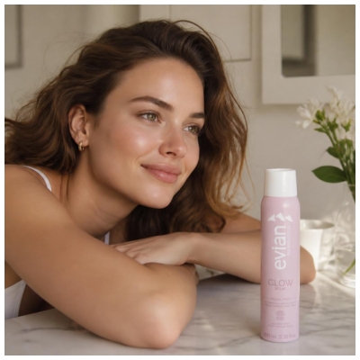 Evian Brumisateur Éclat Bio 100 ml