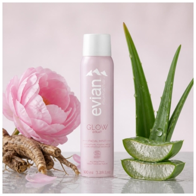 Evian Brumisateur Éclat Bio 100 ml