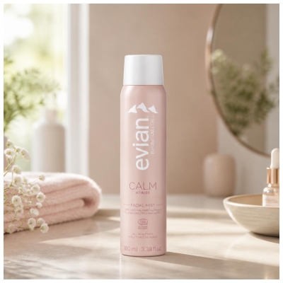 Evian Brumisateur Apaise Bio 100 ml