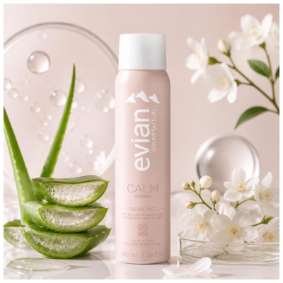 Evian Brumisateur Apaise Bio 100 ml