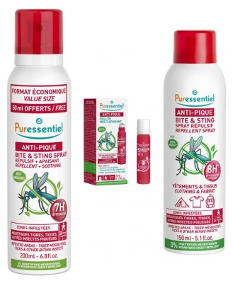 Puressentiel Routine Anti-Pique Peau et Vêtements 