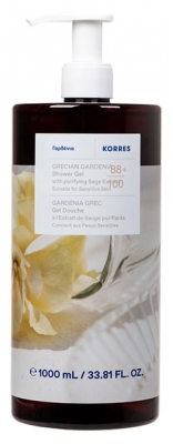 Korres Gel Douche Nettoyant Corporel Gardenia Grec 1 L