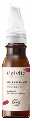 Melvita Huile de Jojoba Visage Corps et Cheveux Bio 50 ml