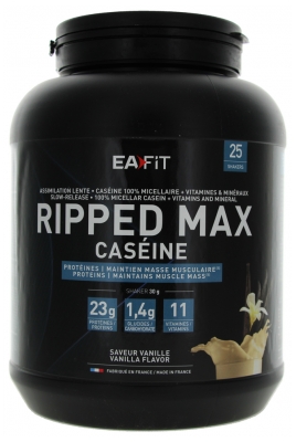 Eafit Ripped Max® Caséine
Fraise 750 g