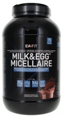 Eafit Milk & Egg 95 Micellaire 2,2 kg - Goût : Chocolat