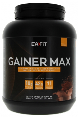 Eafit Gainer Max Construction Musculaire 1,1 kg - Parfum : Double Chocolat